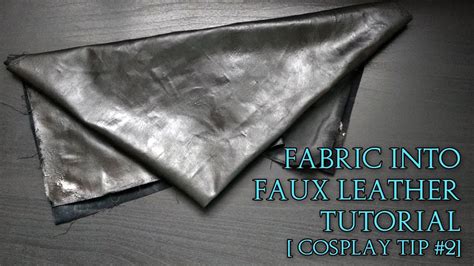 how to make faux leather softer